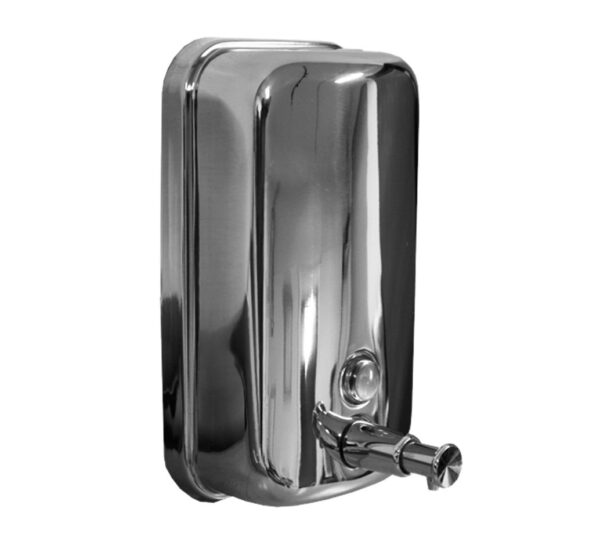 stainless steel sanitiser dispenser