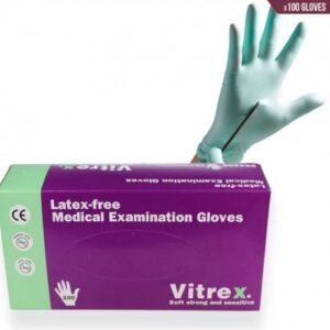 powder free medical examination gloves