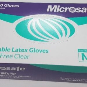 microsafe latex powder free disposable gloves